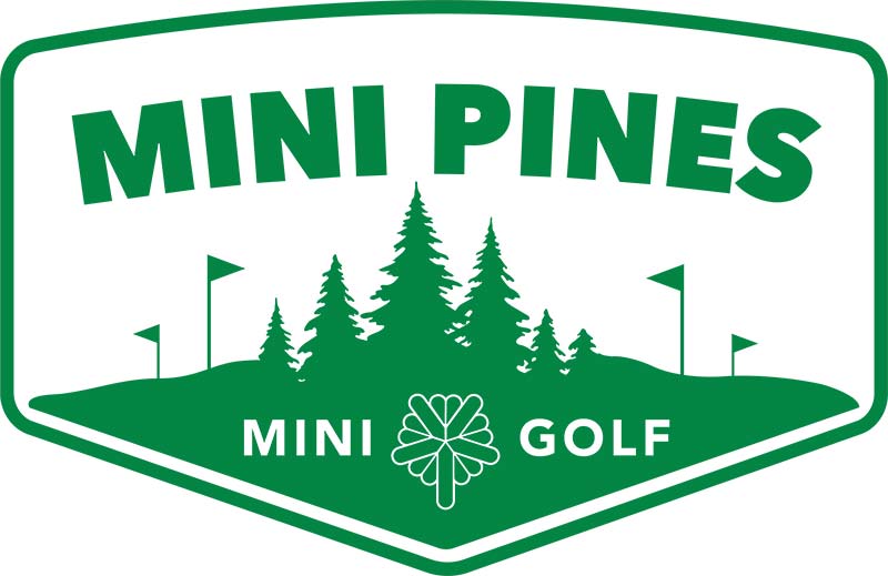 Mini Pines Mini Golf logo